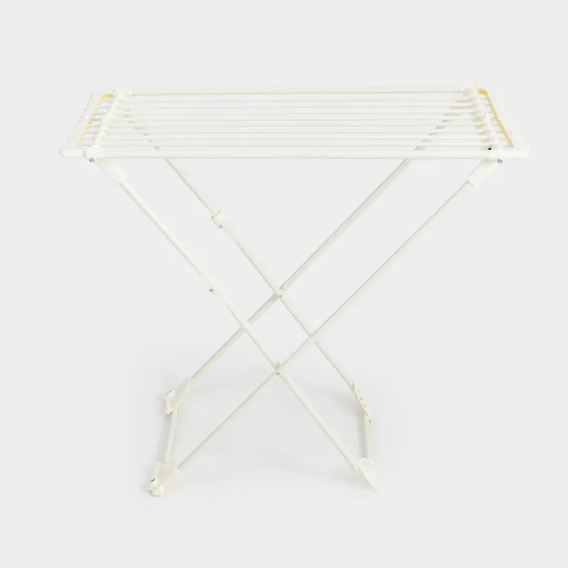 Floor-standing clothes dryer, 183x56 cm, sliding, metal, beige, Compact