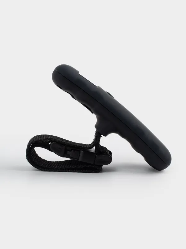 Luggage scale, 12 cm, electronic, plastic, black, Travel, image-2