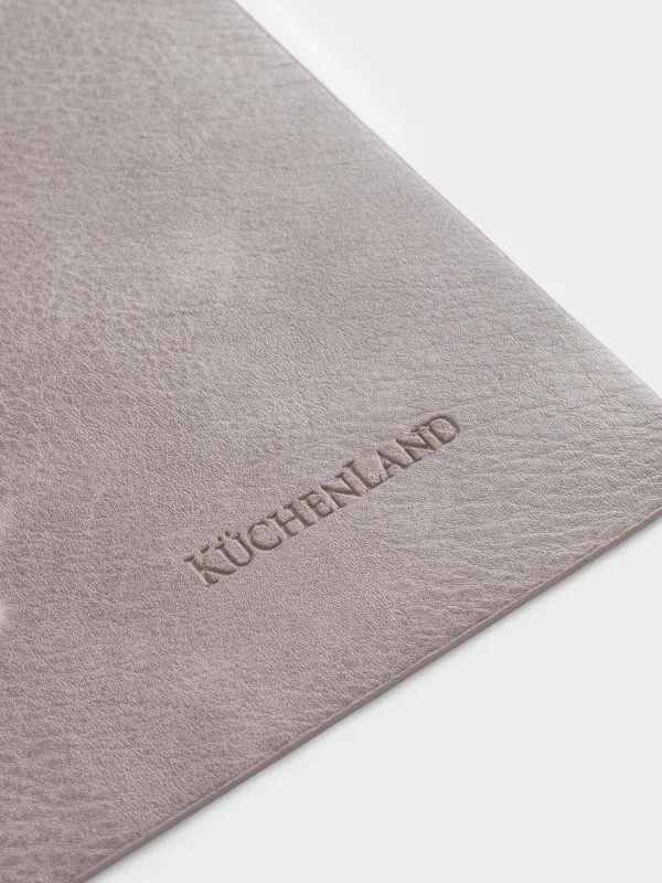 Napkin for appliances, 30x45 cm, PVC, rectangular, gray-brown, Rock, image-3