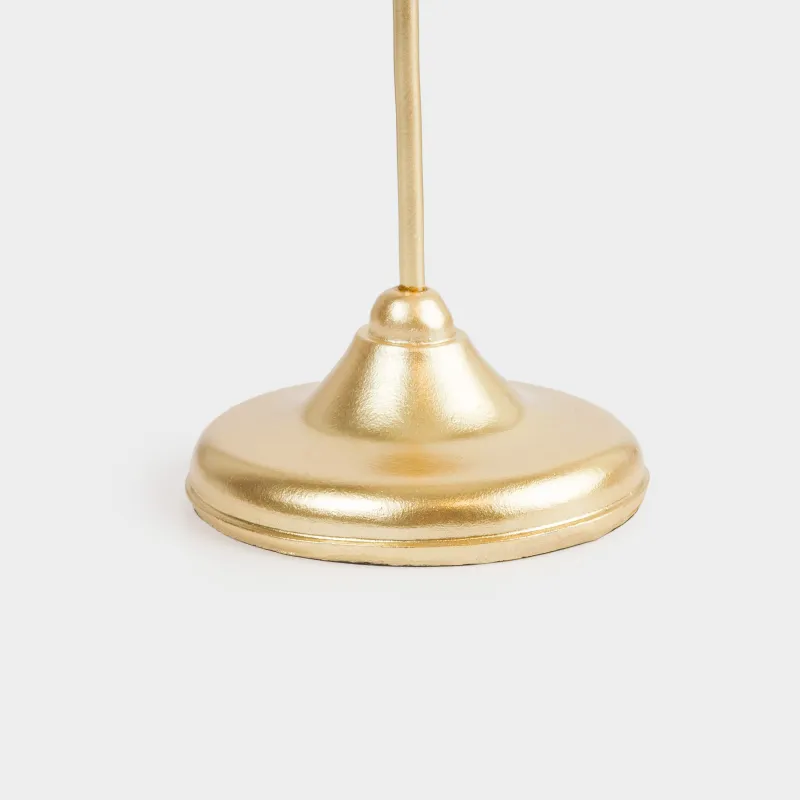 Jewelry holder, 29 cm, boucle/metal, milky gold, Boucle, image-4