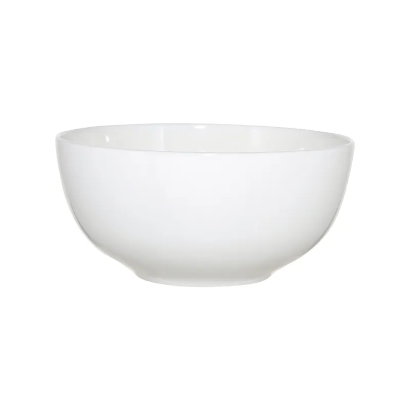 Salad bowl, 16x7 cm, 800 ml, porcelain F, white, Ideal white