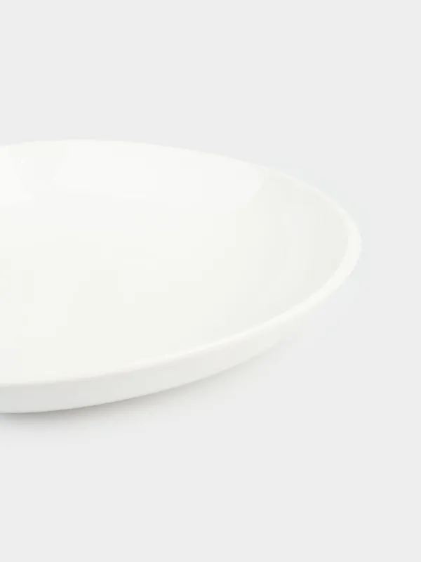 Soup plate, 22x5 cm, porcelain P, white, Synergy, image-4