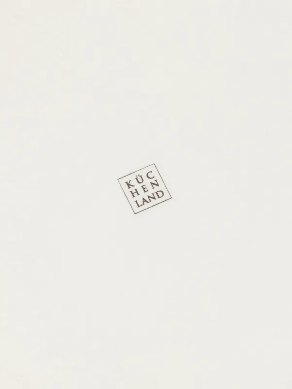 Dish, 24 cm, ceramic, white, Mimosa, Crumple print, image-5