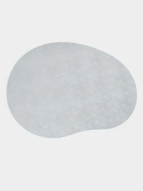 Napkin for appliances, 32x43 cm, PVC, double-sided, curly, silver/Champagne, Rock, image-0