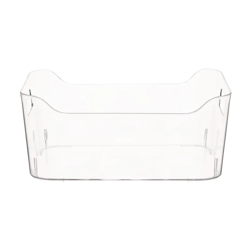 Organizer box, 24x17x10 cm, household, with handles, plastic, Basic, image-1