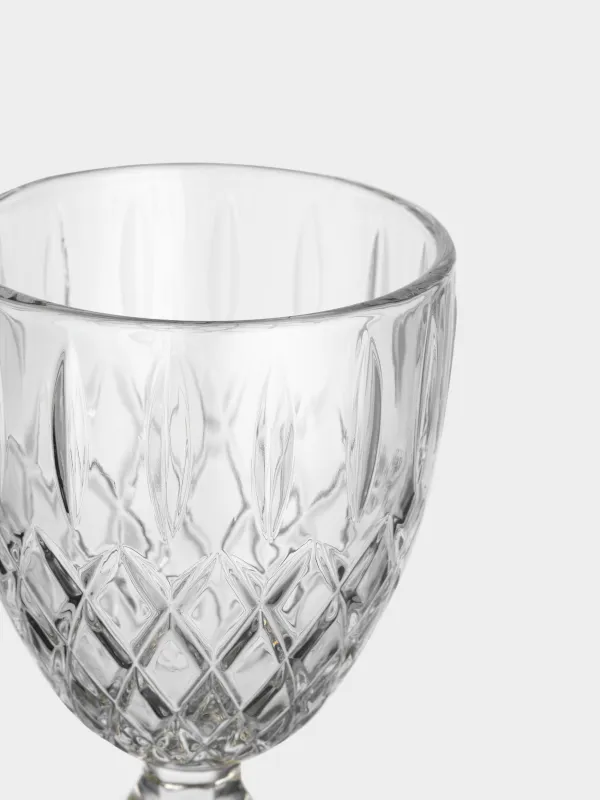 Drinking glass, 300 ml, glass R, yellow gradient, Rhomb gradient, image-3