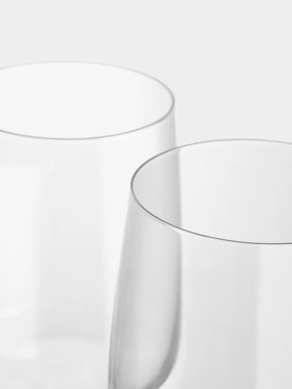 Glass, 11 cm, 450 ml, 2 pcs, crystal glass, Lienza, image-3
