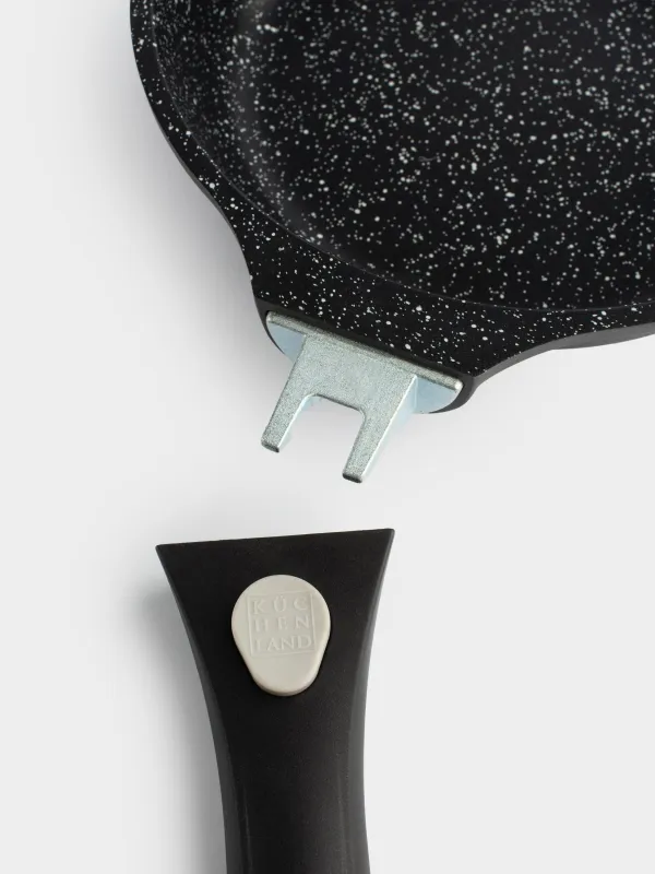 Frying pan, 20 cm, removable handle, coated, aluminum, Solution 2, image-6