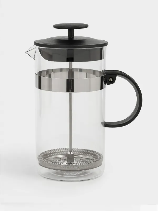 French press, 1 l, used glass / steel, Flavor, image-0