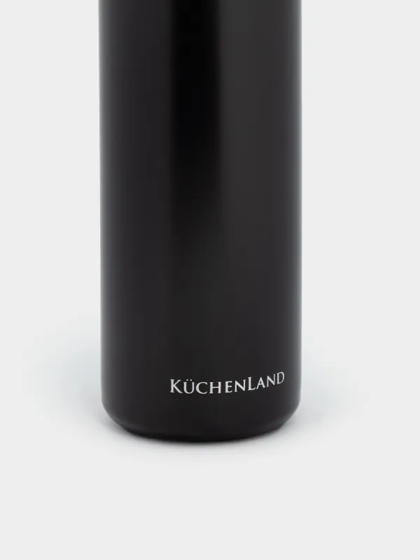 Thermocup, 380 ml, with thermometer, steel / plastic, black, Celsius, image-7