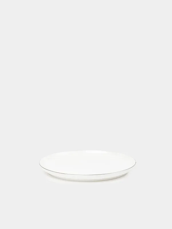 Snack plate, 24 cm, 2 pieces, porcelain F, Antarctica, image-2