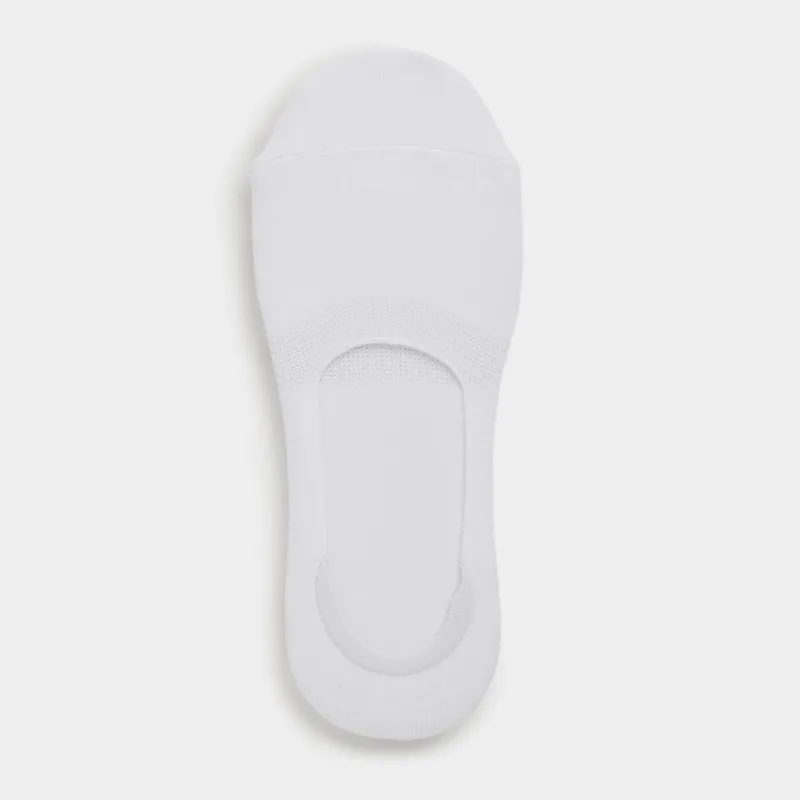 Men's track socks, Size 39-42, cotton / polyester, white, Basic