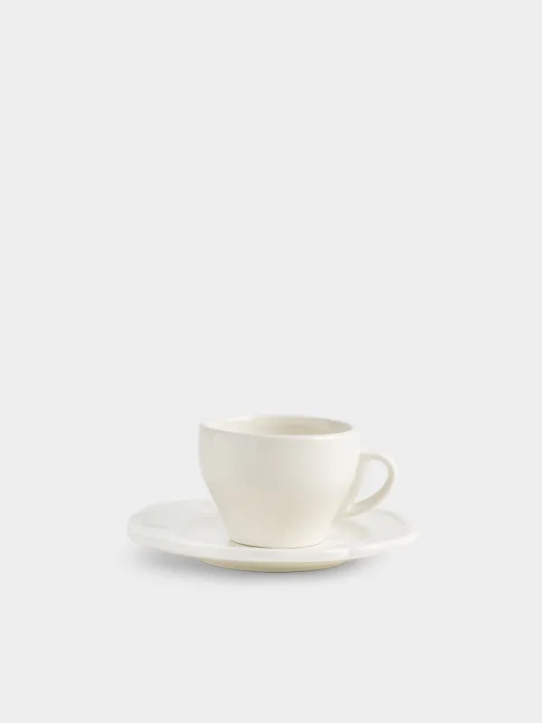 Tea pair, 1 person, 2 items, 240 ml, ceramics, milky, Progress, Course, image-0