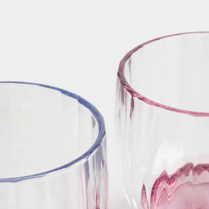 Glass, 9 cm, 280 ml, 4 pcs, glass, color mix, Mirabello color, image-2