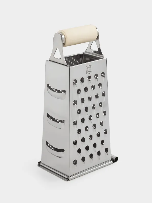 Grater, 24 cm, four-sided, beige, Soft, image-4