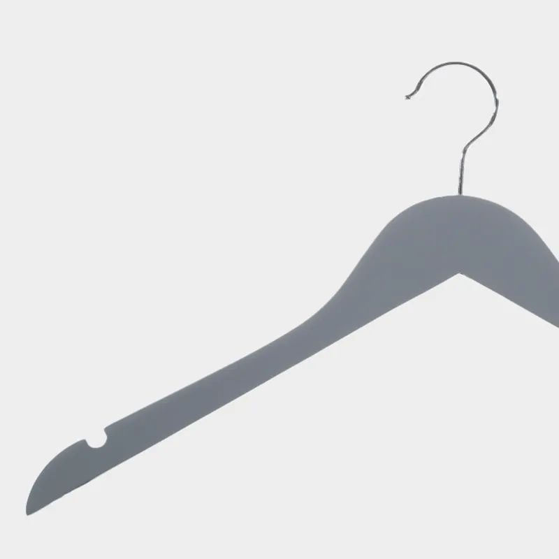 Hanger, 44 cm, 4 pieces, without crossbar, wood, gray, Wooden house , image-3