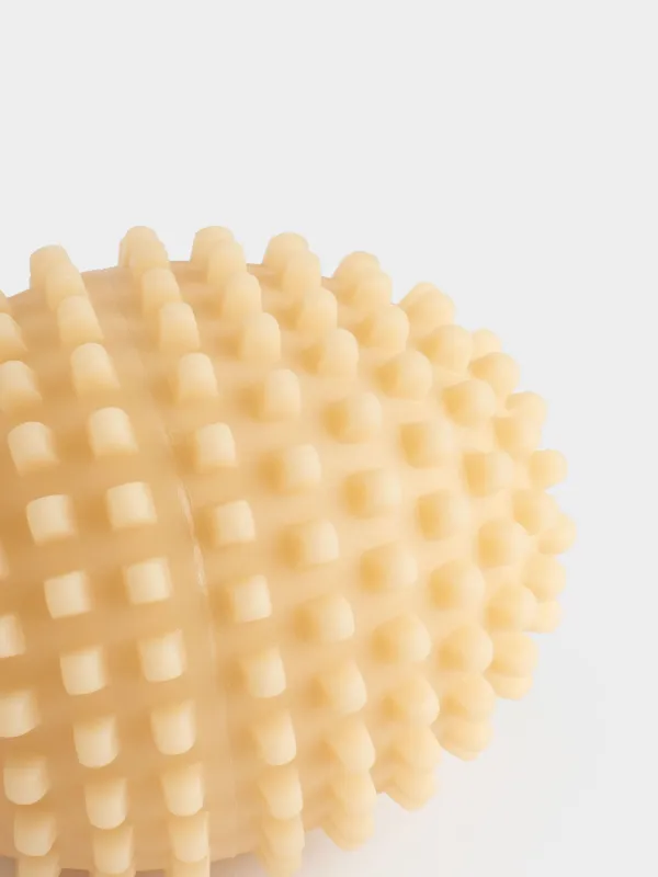 Washing ball, 8 cm, 2 pcs, PVC, beige, Oval, Washing ball, image-3