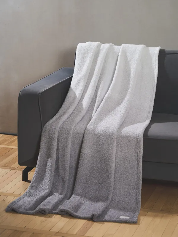 Blanket, 130x170 cm, double-sided, polyester, light gray, Neutral, image-1