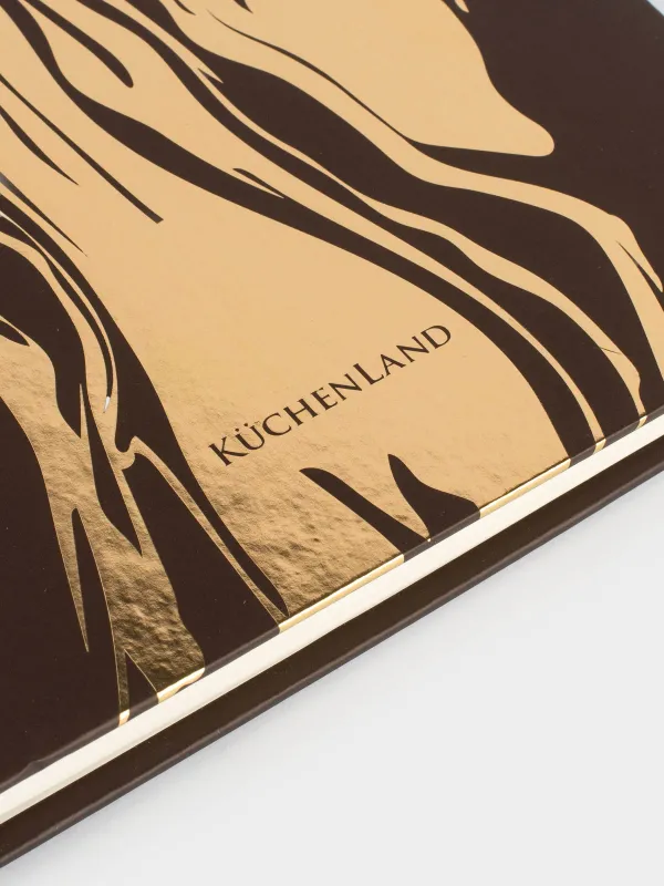 Notepad for notes, 15x20 cm, 100 l, on rings, cardboard, Streaks, Stationery, image-5