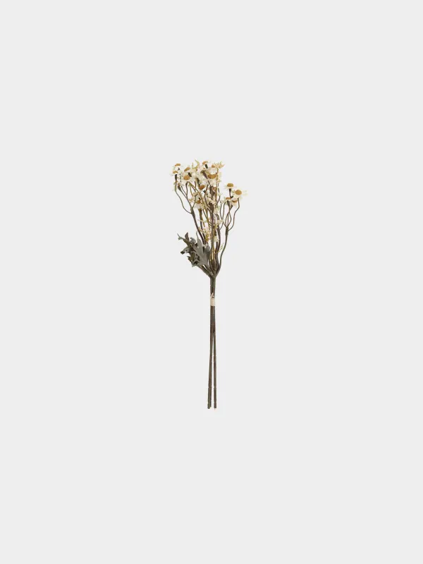 Decorative bouquet, 35 cm, plastic / metal, White daisies, Daisies, image-0