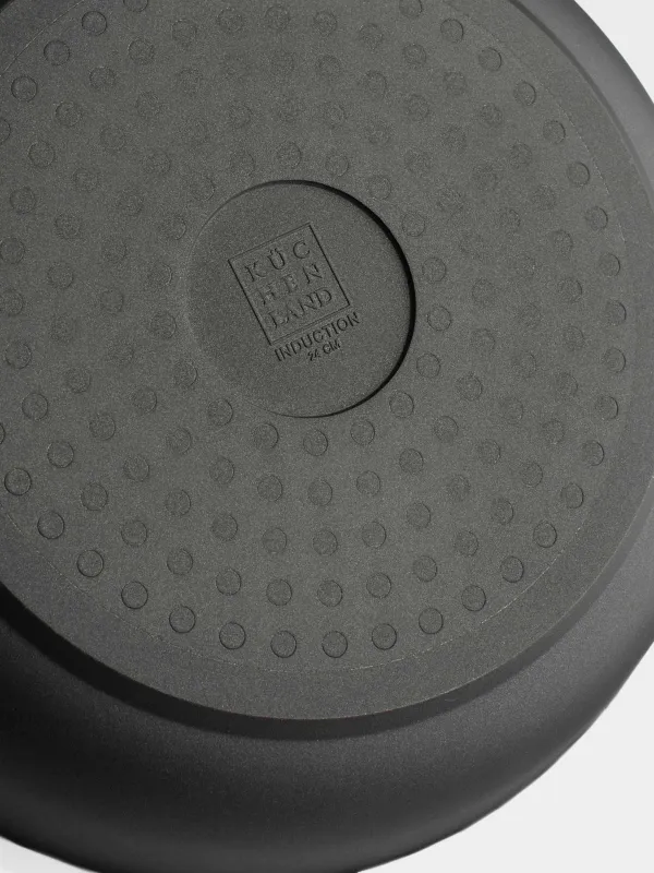 Frying pan, 24 cm, removable handle, coated, aluminum, Solution Red 2, image-7