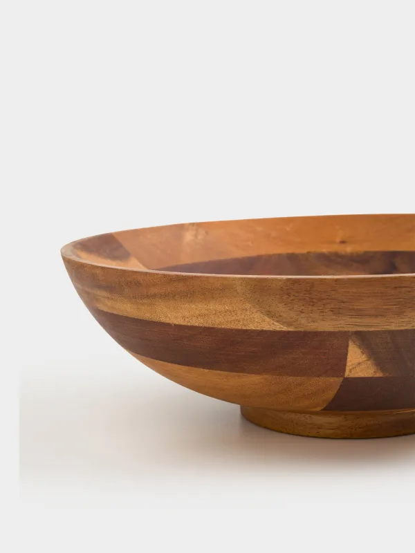 Fruit bowl, 26x8 cm, wood, Noble tree , image-4