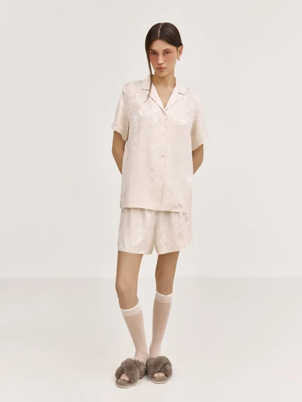 Women's slippers, homewear, size 36-37, polyester, brown, Tape, image-8