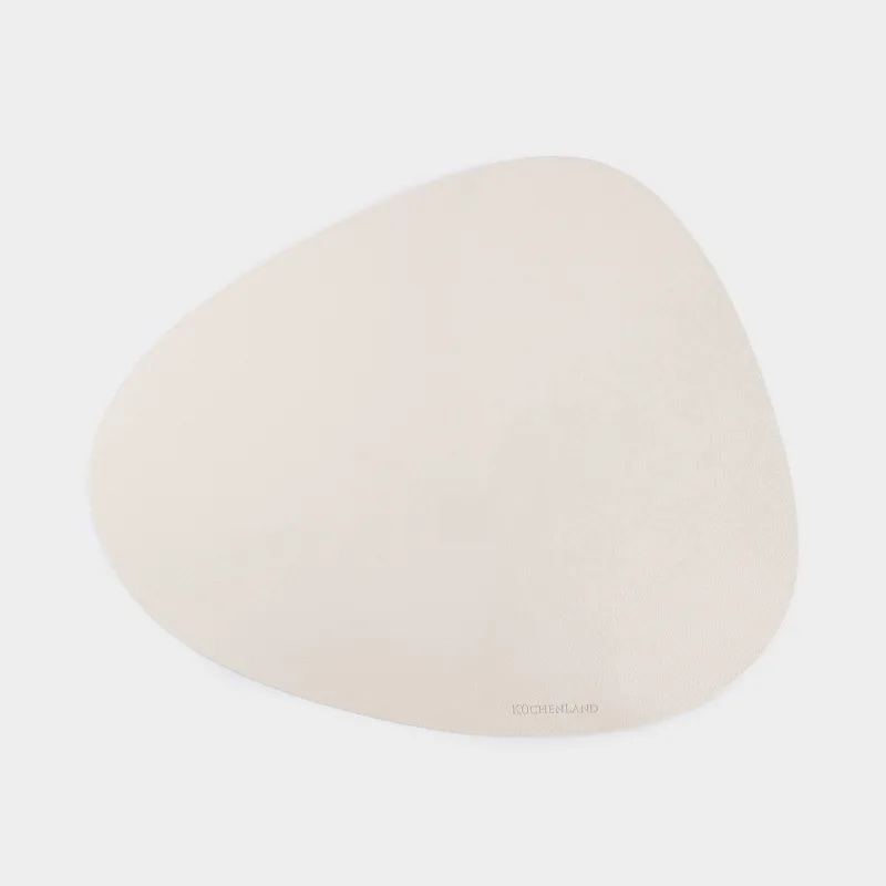 Napkin for appliances, 37x45 cm, PVC, shaped, milk, Rock