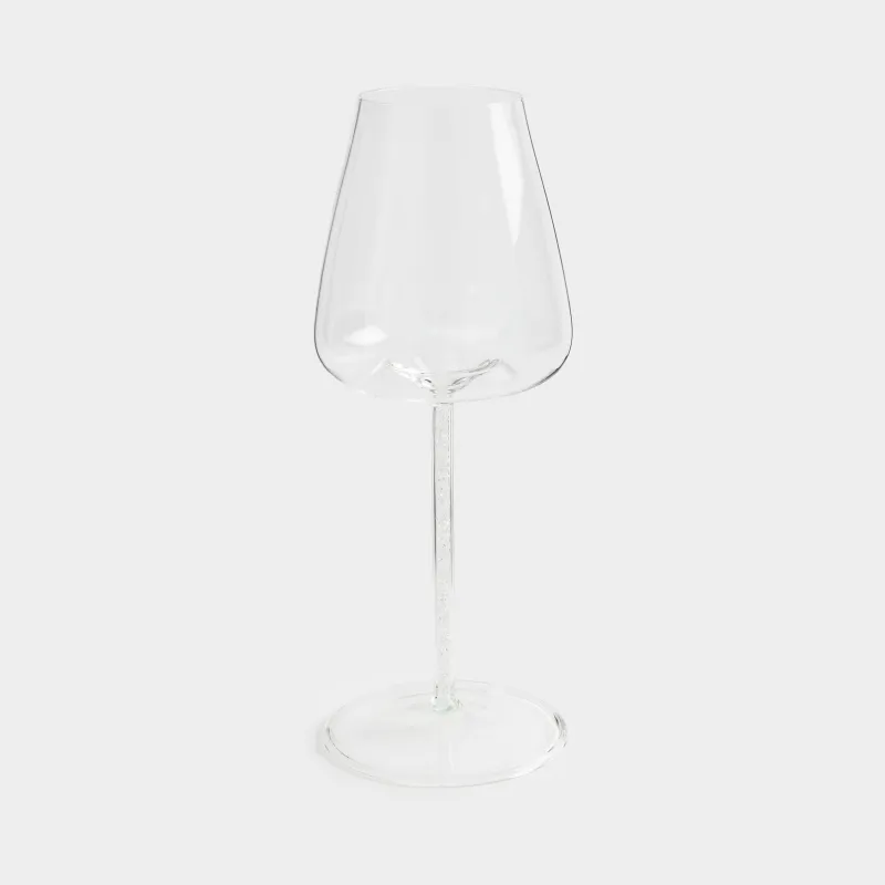 Drinking glass, 450 ml, 2 pcs, glass / rhinestones, Sorento crystal, image-1