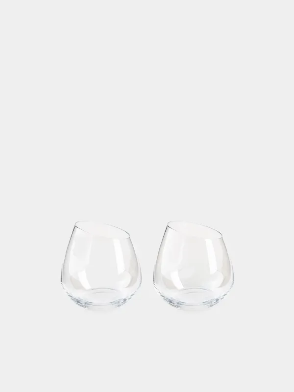 Glass, 11 cm, 400 ml, 2 pcs, glass, mother of pearl, Charm L polar, image-0