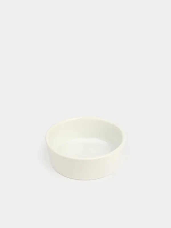 Cheese set, 4 pcs, dish board/bowl, steel / ceramic / wood, Circle, Noble tree, image-4