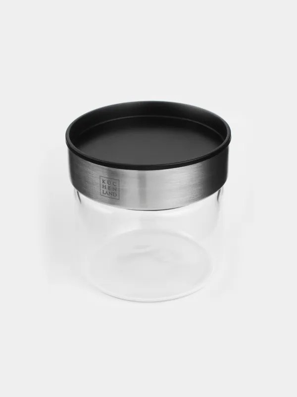 Food jar, 400 ml, glass B/plastic, Comfort, image-2