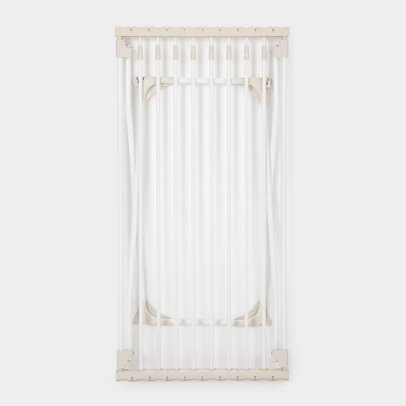 Floor-standing clothes dryer, 200x55 cm, sliding, metal, beige, Compact, image-7