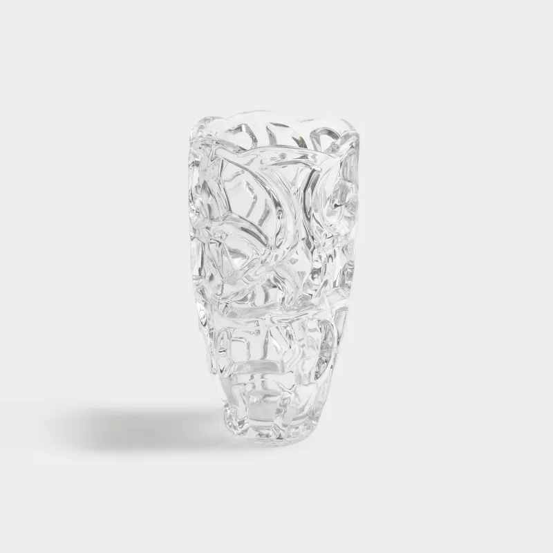 Flower vase, 29 cm, glass R, Patterns, Gala