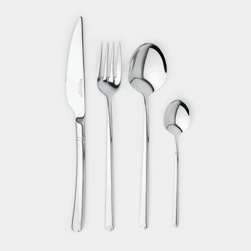 Silverware, 6 persons, 24 items, steel, Chicago