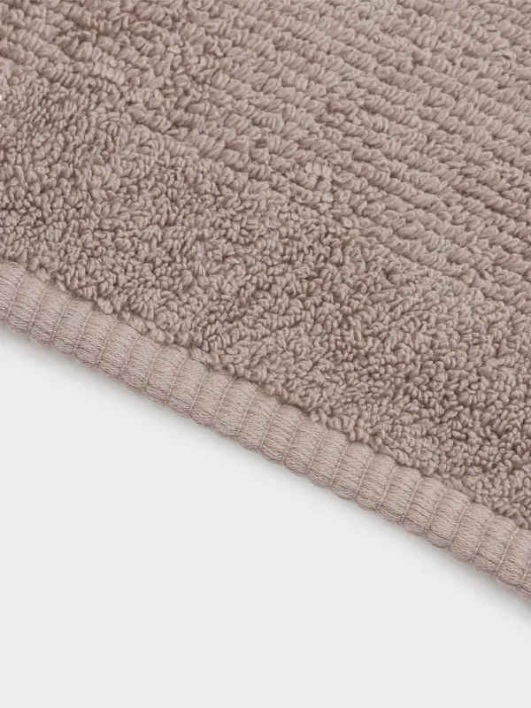 Towel, 70x140 cm, cotton, brown, Terry cotton, image-3