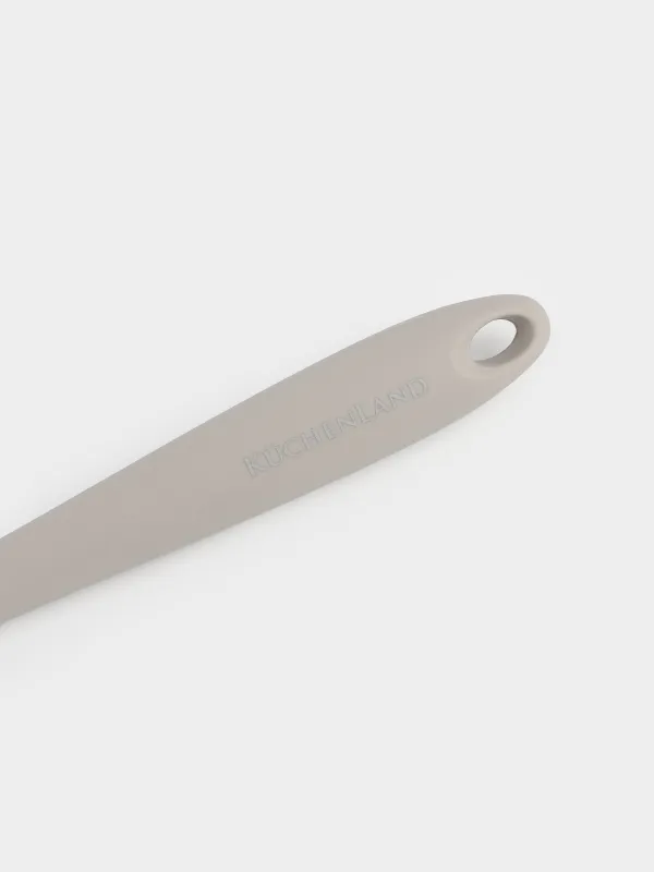 Spatula, 31 cm, with slits, silicone / nylon, beige, Benefit, image-4