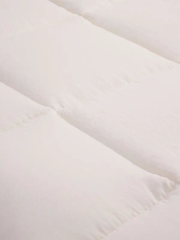 Blanket, 140x200 cm, microfiber / holofiber, beige / milky, Hollow fiber, image-3