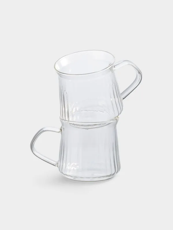 Mug, 320 ml, 2 pcs, glass B, Glacier, image-0