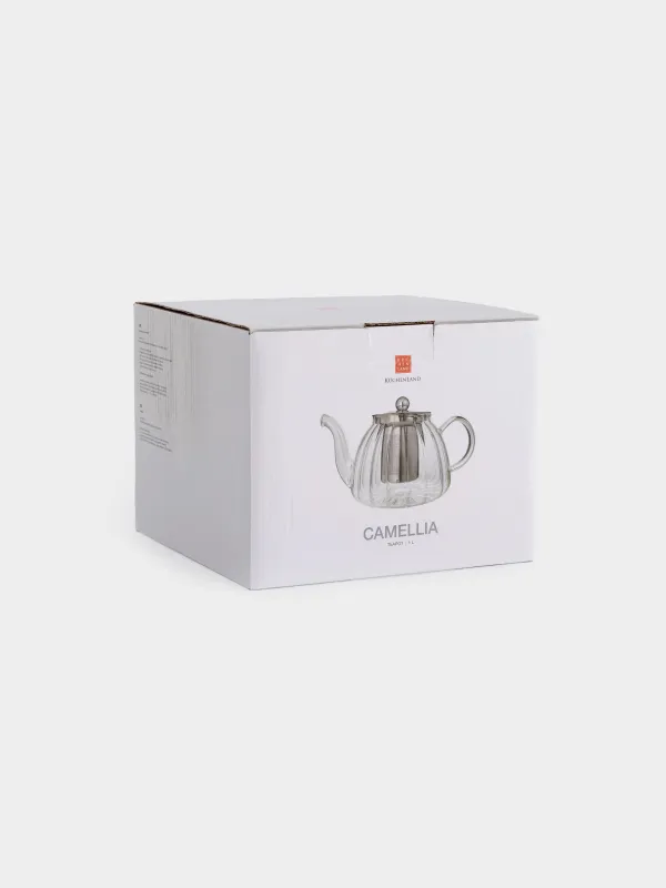 Teapot, 1 l, B glass, Camellia, image-4