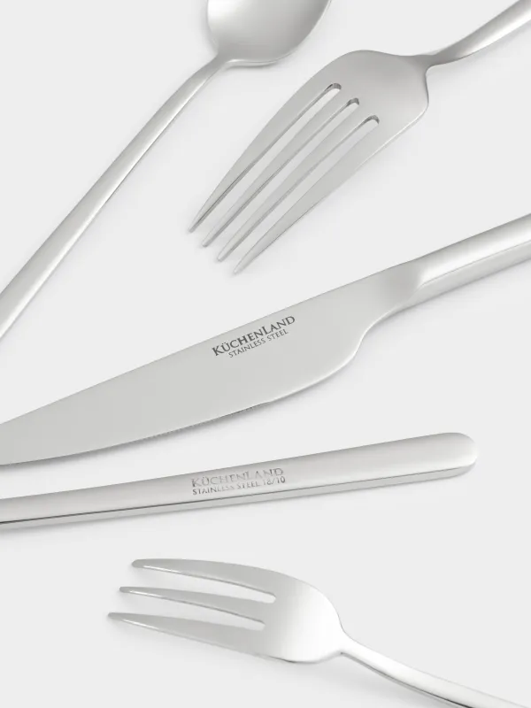 Kitchenware, 12 pers, 68 pr, steel, Toscana, image-4