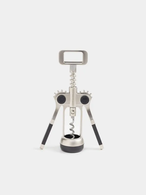 Lever corkscrew, 18 cm, metal / plastic, Accelerated, image-0