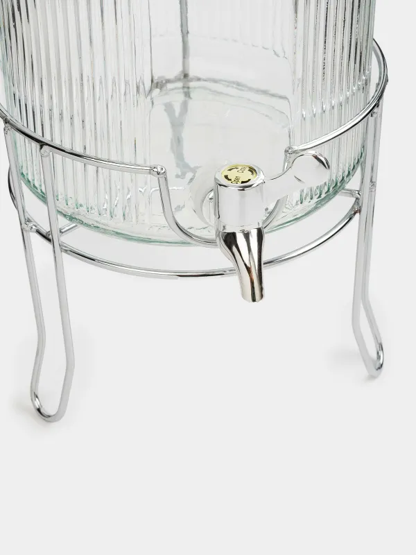 Beverage dispenser, 5,8 l, glass R / metal, Argos, image-2