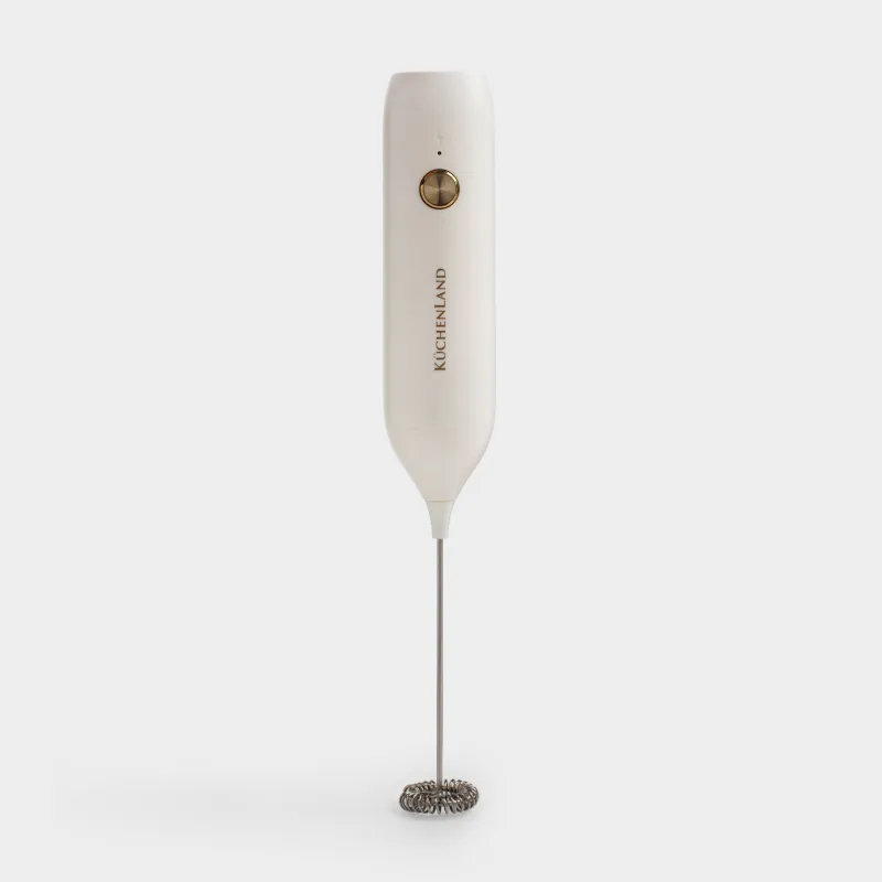 Milk frother, 24 cm, submersible, plastic/steel, milky, Liberica light