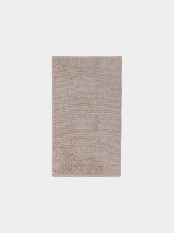 Towel, 50x90 cm, cotton, brown, Terry cotton, image-1