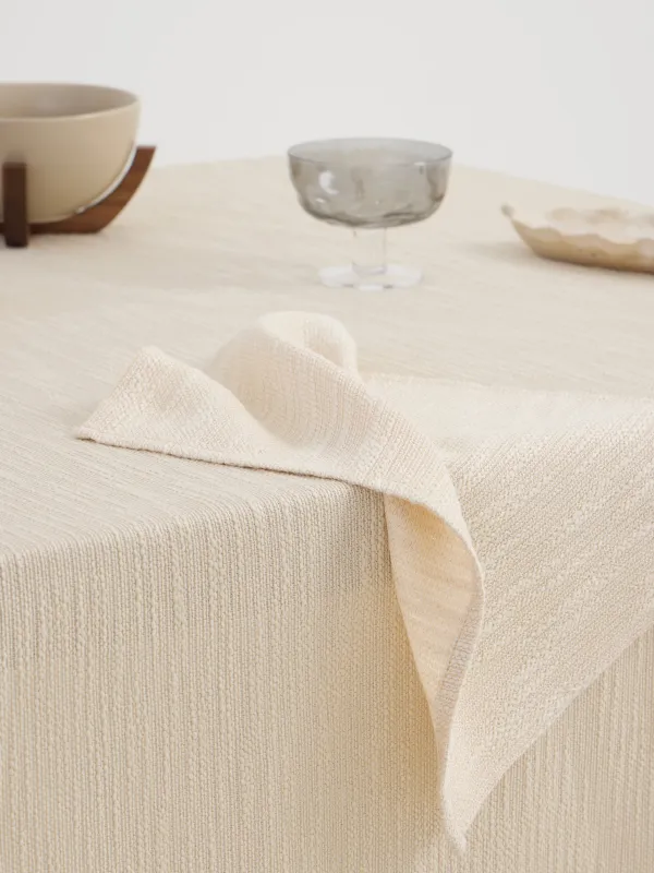 Placemat, 30x45 cm, cotton, rectangular, beige, Matting, Gunny lurex, image-4