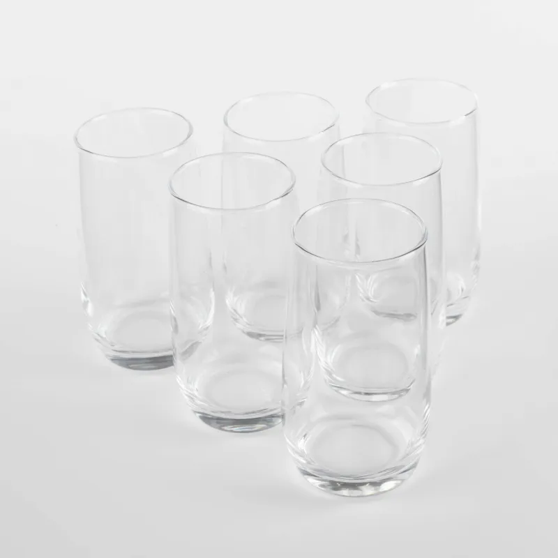 Glass, 13 cm, 360 ml, 6 pcs, glass, Lecco, image-2