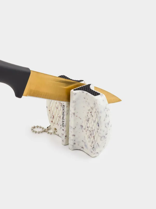 Knife sharpener, 7 cm, plastic/steel, Dairy, Accessories, image-2