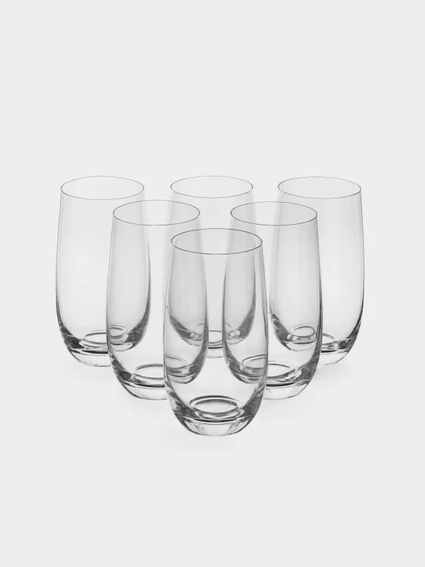 Glass, 13 cm, 410 ml, 6 pcs, glass, Palermo, image-3
