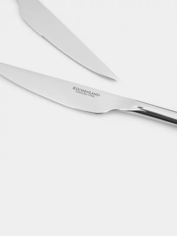 Table knife, 2 pcs, steel, Toscana, image-2